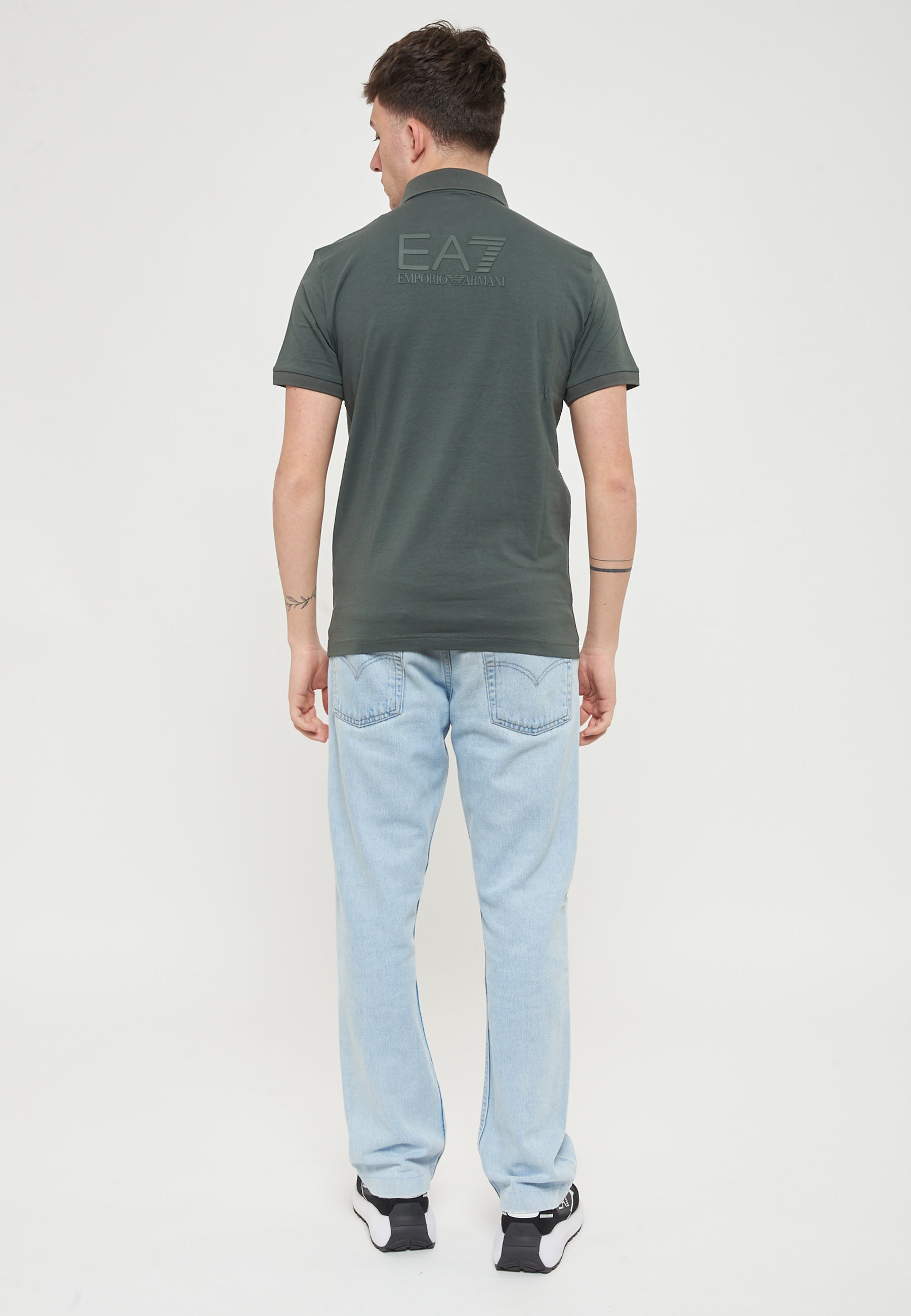 Polo Visibility In Jersey Di Cotone Stretch Urban Chic 