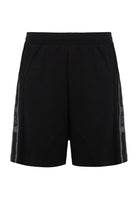 Bermuda Logo Series In Misto Cotone Black 