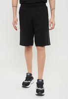 Bermuda Logo Series In Misto Cotone Black 
