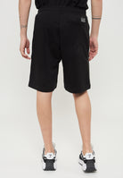 Bermuda Logo Series In Misto Cotone Black 