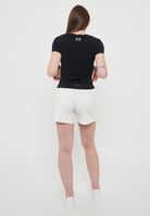 T-Shirt Girocollo Dynamic Athlete In Tessuto Tecnico Natural VENTUS7 Black<BR/> 