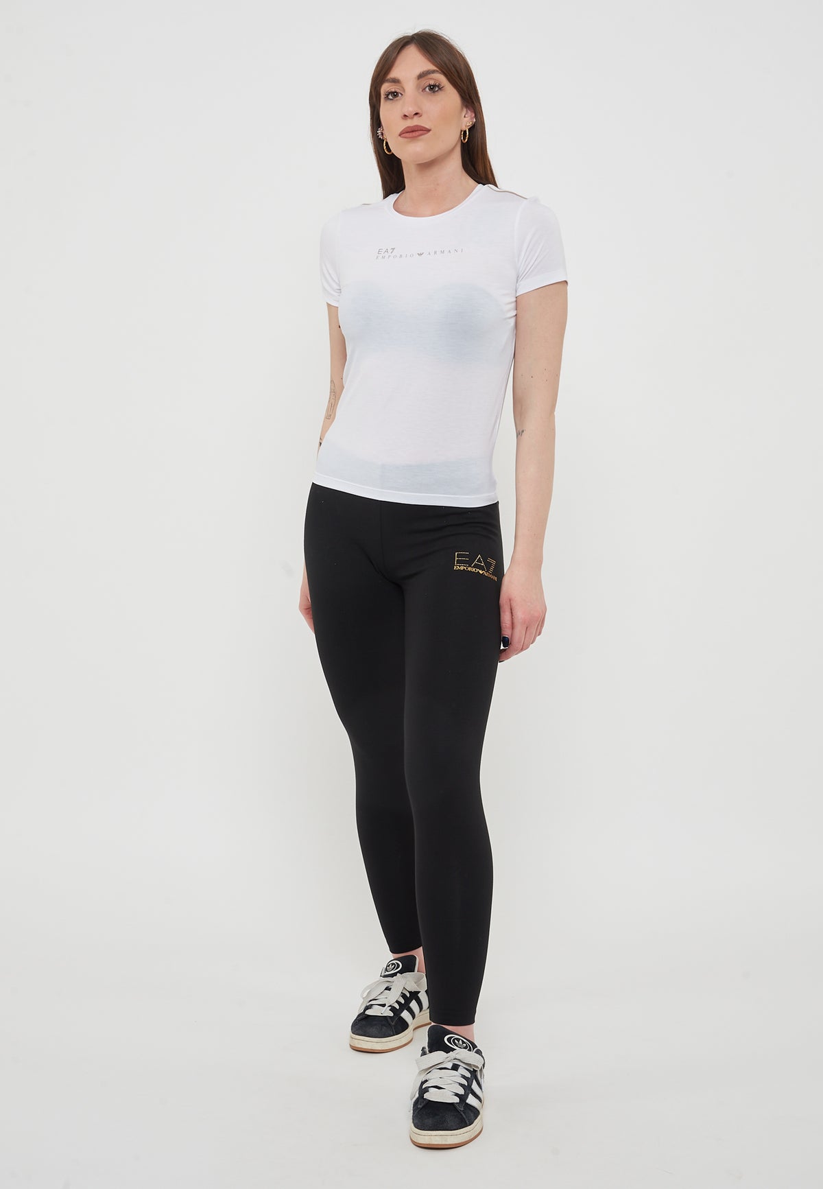 T-Shirt Girocollo Dynamic Athlete In Tessuto Tecnico Natural VENTUS7 White 
