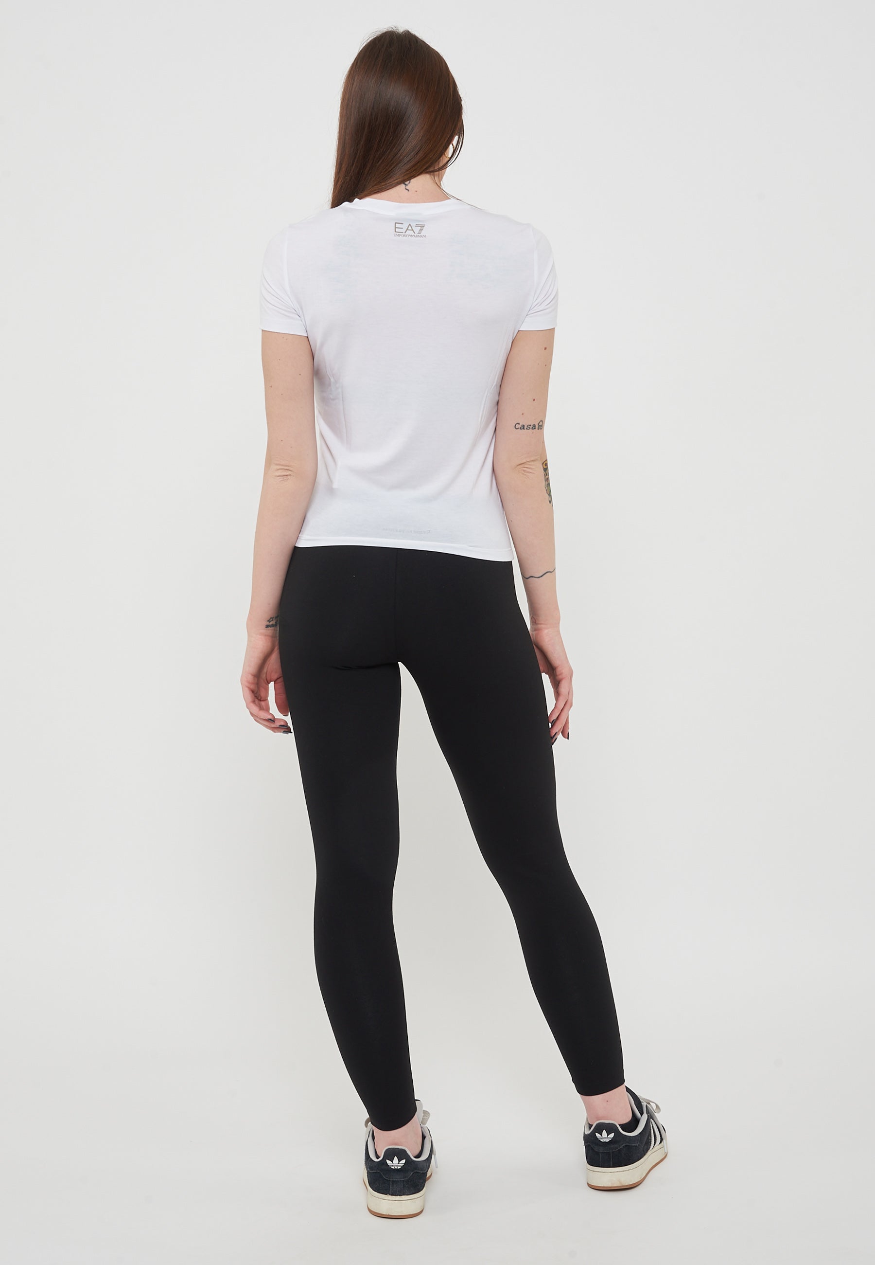 T-Shirt Girocollo Dynamic Athlete In Tessuto Tecnico Natural VENTUS7 White 