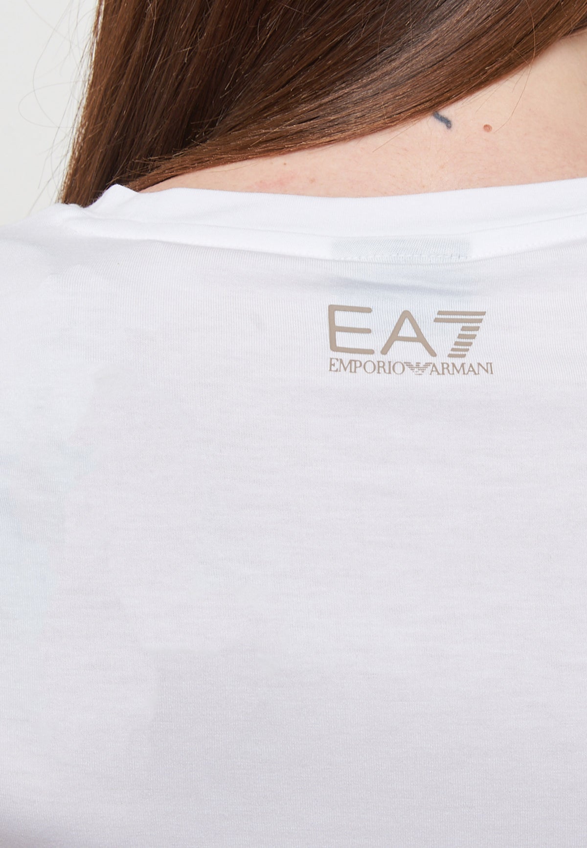 T-Shirt Girocollo Dynamic Athlete In Tessuto Tecnico Natural VENTUS7 White 