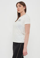 T-Shirt Girocollo Ea7 Emporio Armani Donna Star White 