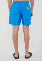 Boxer Uomo da Bagno Con Stampa Cartoon Azure 