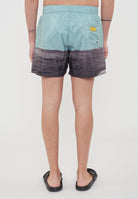 Boxer Uomo da Bagno Con Stampa Cartoon Mint 