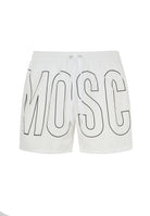 Boxer Mare Rubber Logo Bianco 