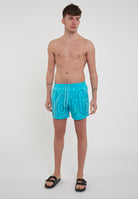 Boxer Mare Rubber Logo Azzurro 