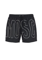 Boxer Mare Rubber Logo Nero 