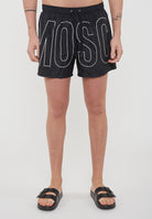 Boxer Mare Rubber Logo Nero 