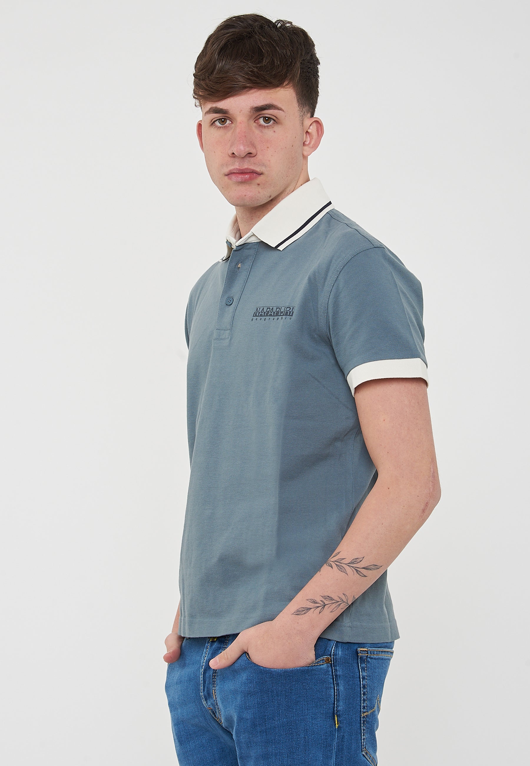 Polo a Maniche Corte Zeri Stormy Weat 
