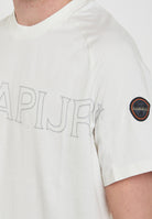 T-Shirt a Maniche Corte Ambra White Heron 