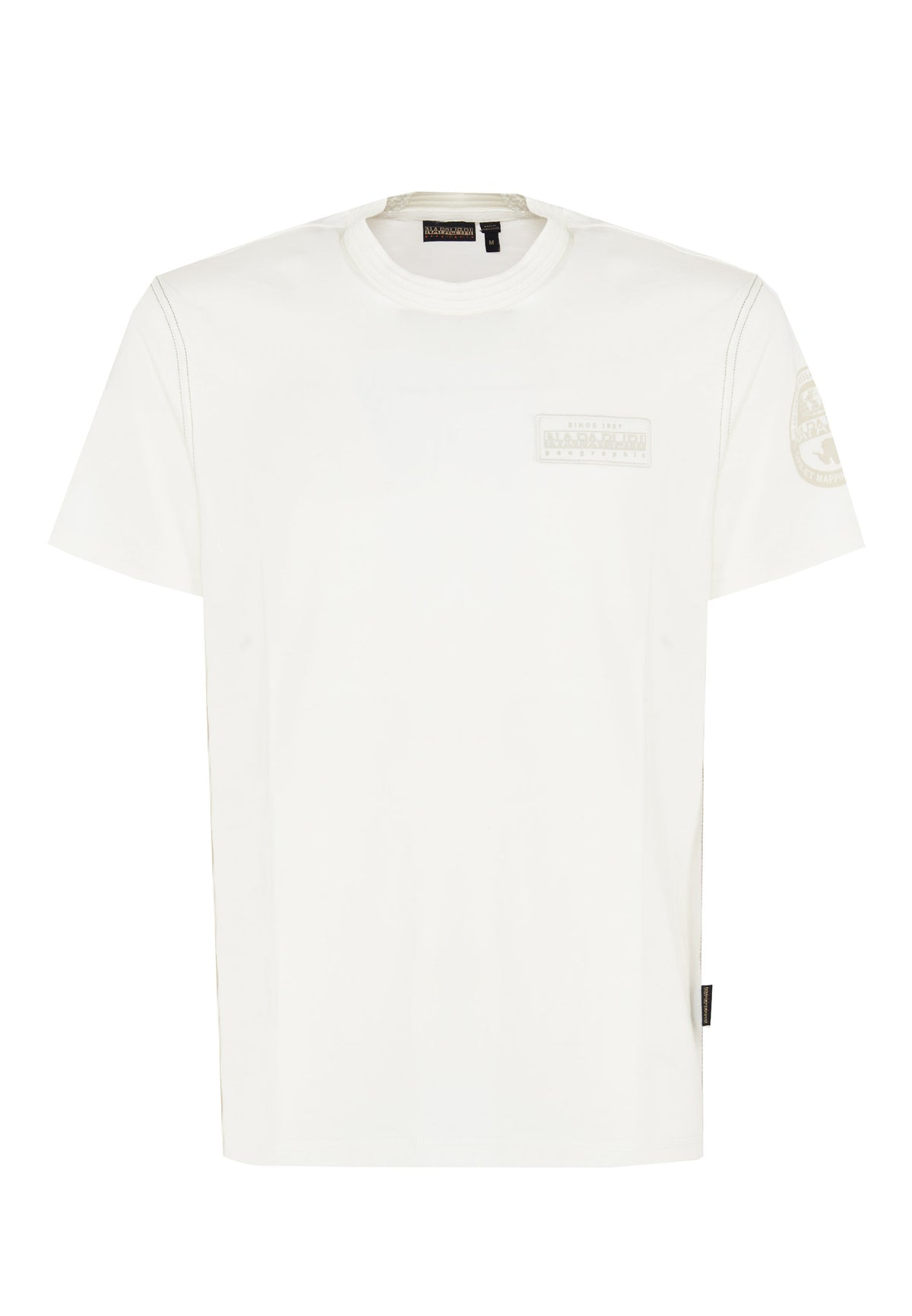 T-Shirt a Maniche Corte Amundsen White Heron 