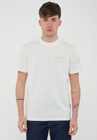T-Shirt a Maniche Corte Amundsen White Heron 
