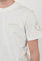 T-Shirt a Maniche Corte Amundsen White Heron 
