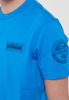 T-Shirt a Maniche Corte Amundsen French Blue 