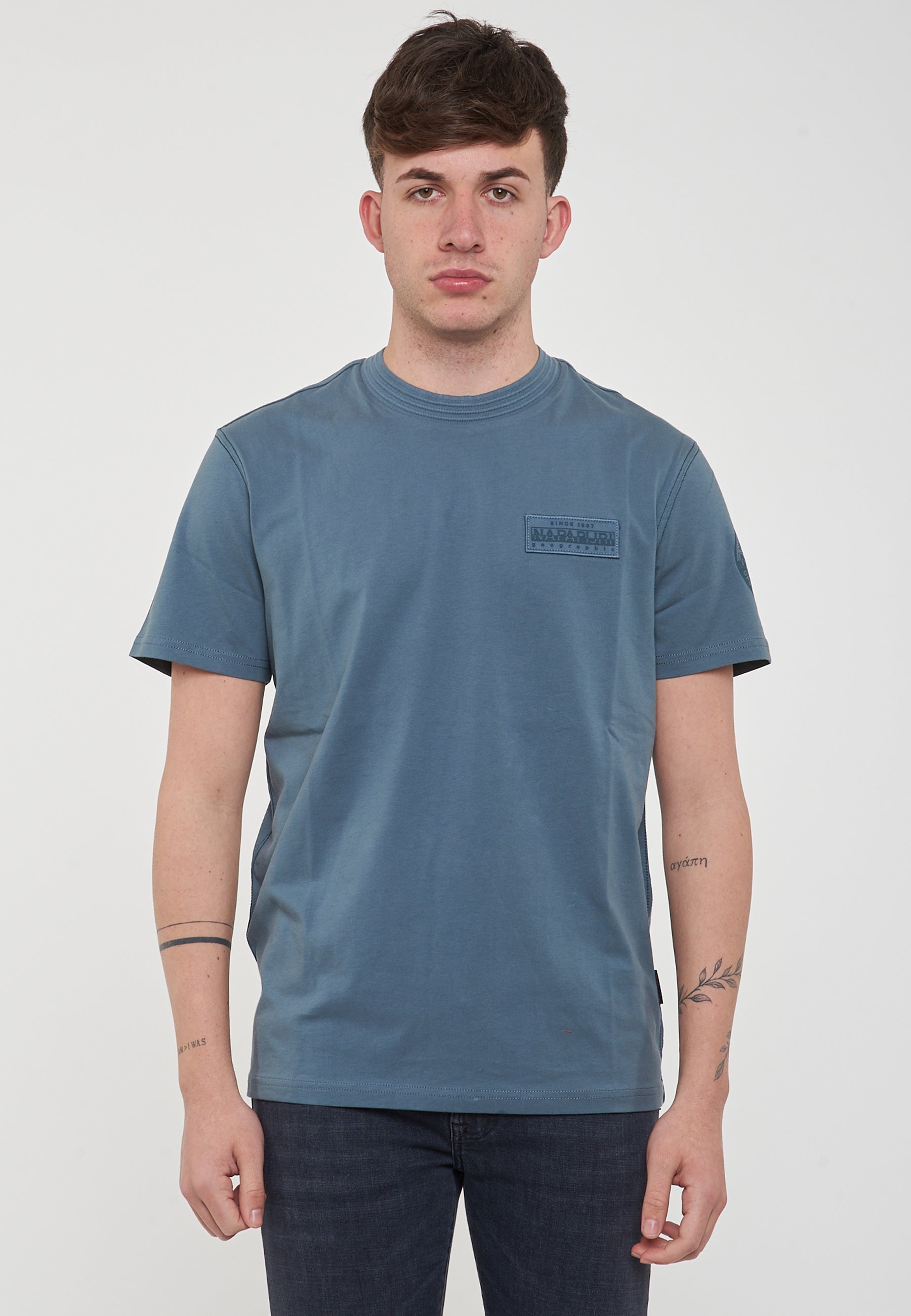 T-Shirt a Maniche Corte Amundsen Stormy Weat 