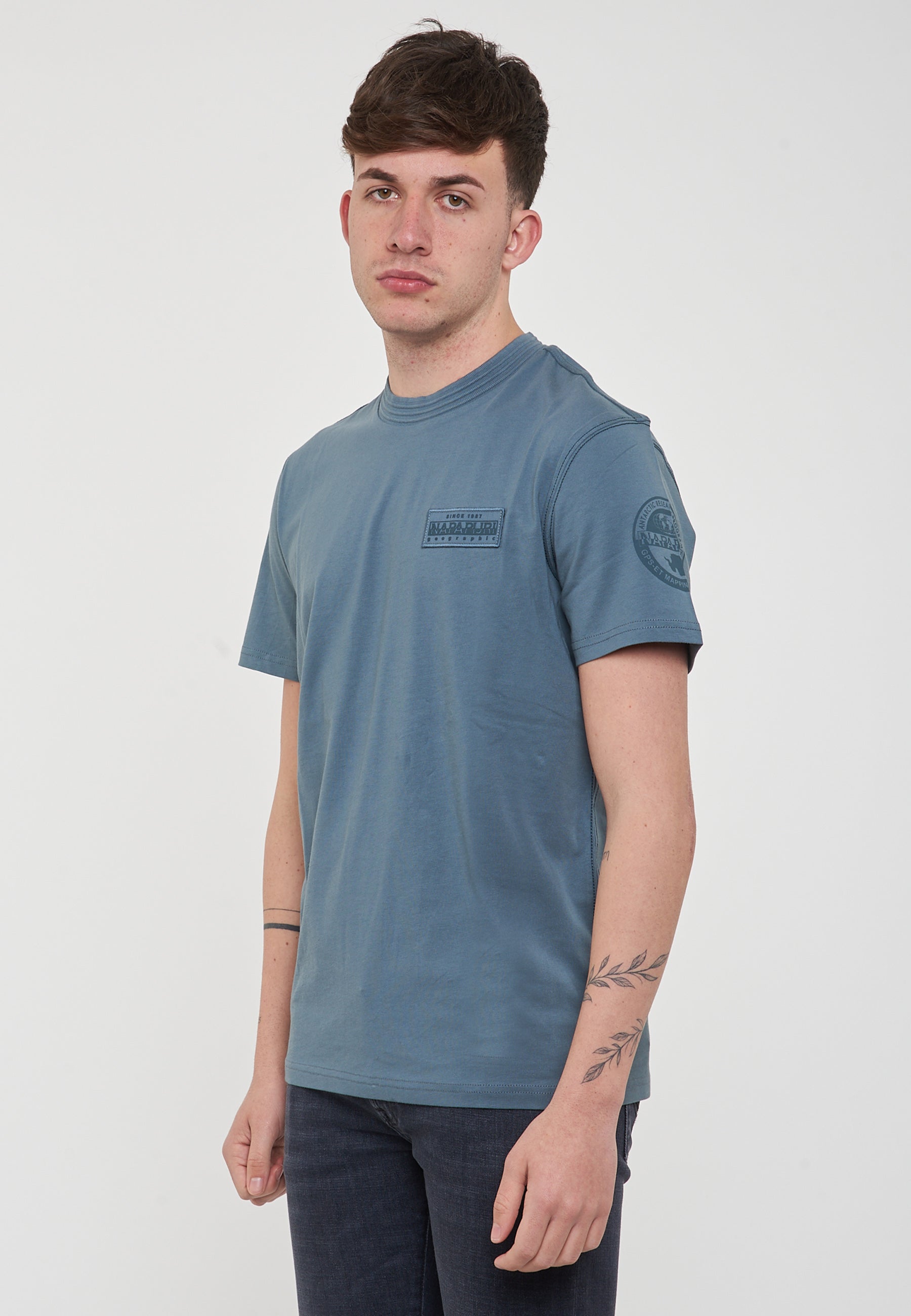 T-Shirt a Maniche Corte Amundsen Stormy Weat 