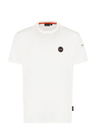 T-Shirt a Maniche Corte Badge White Heron 