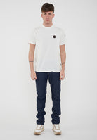 T-Shirt a Maniche Corte Badge White Heron 