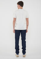 T-Shirt a Maniche Corte Badge White Heron 