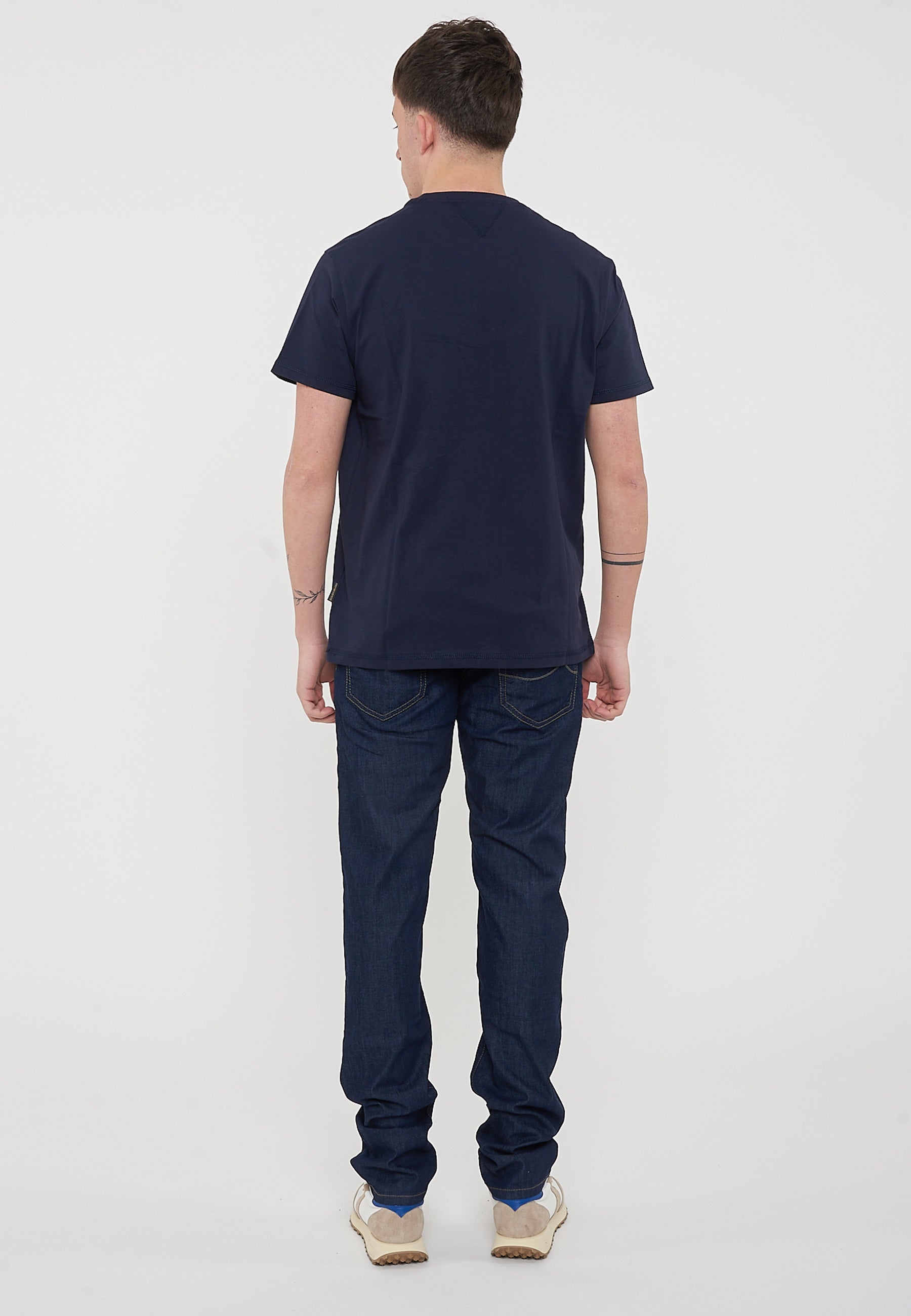 T-Shirt a Maniche Corte Lari Blu Marine 