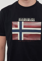 T-Shirt a Maniche Corte Lari Black Beauty 