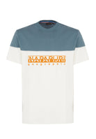 T-Shirt a Maniche Corte Saturnia White Whisper 
