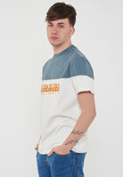 T-Shirt a Maniche Corte Saturnia White Whisper 