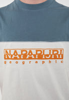 T-Shirt a Maniche Corte Saturnia White Whisper 