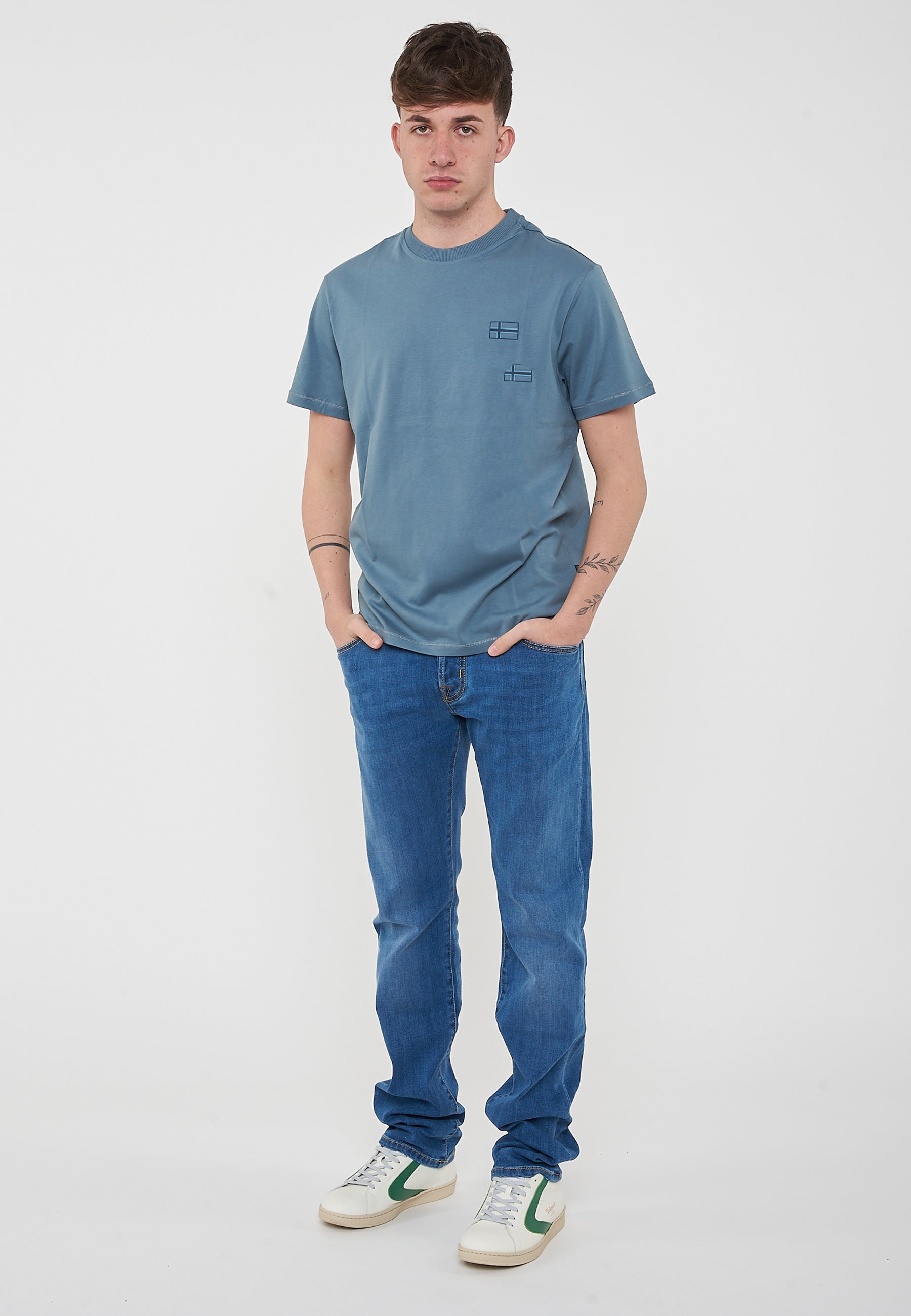 T-Shirt a Maniche Corte Sorano Stormy Weat 