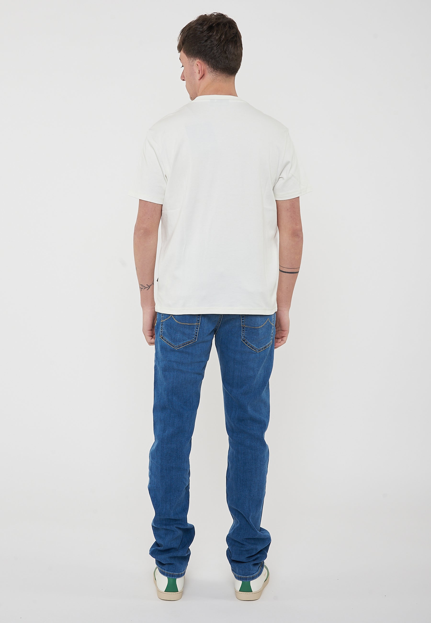 T-Shirt a Maniche Corte White Heron 