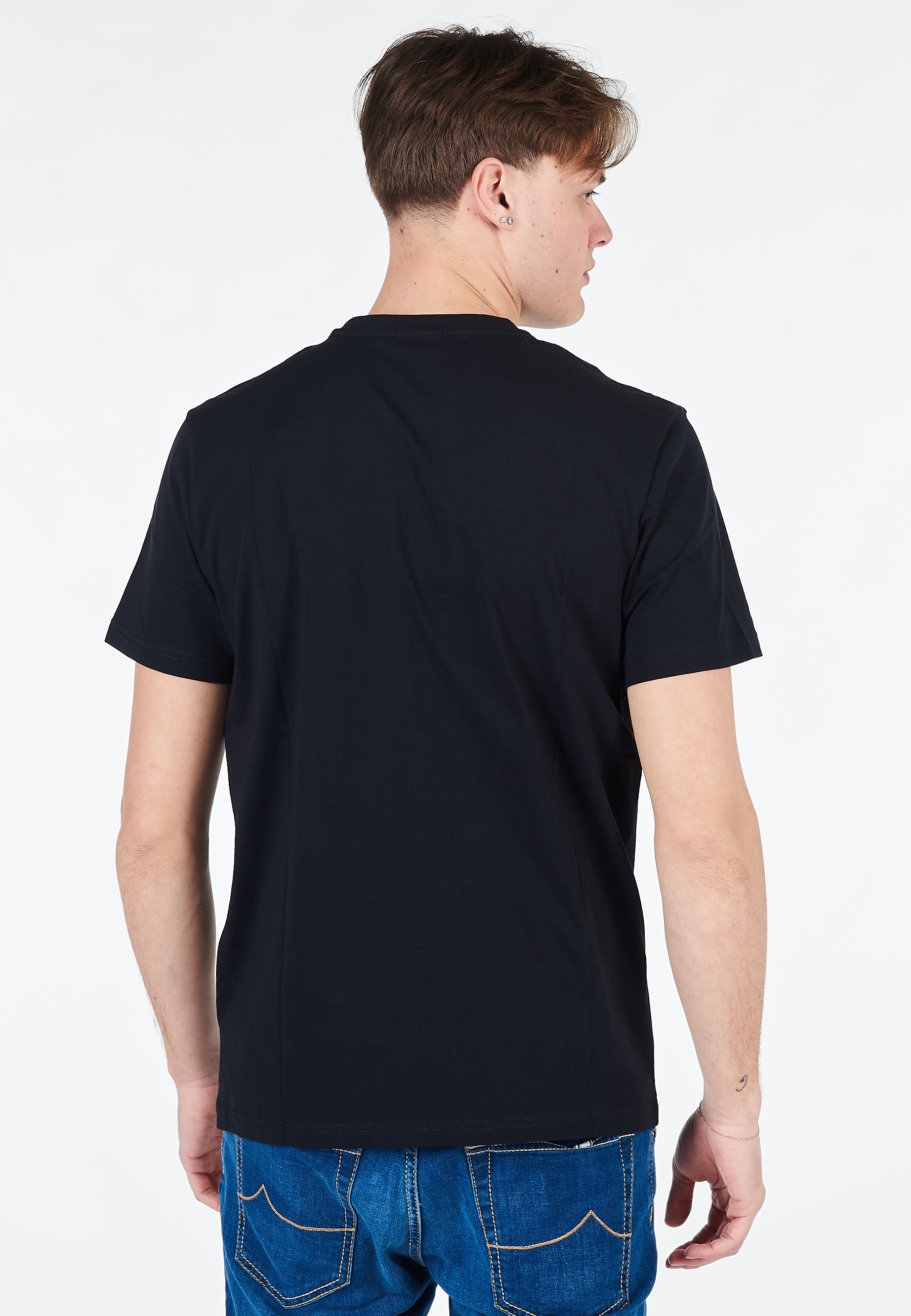 T-Shirt a Maniche Corte Estiva Salis Black 