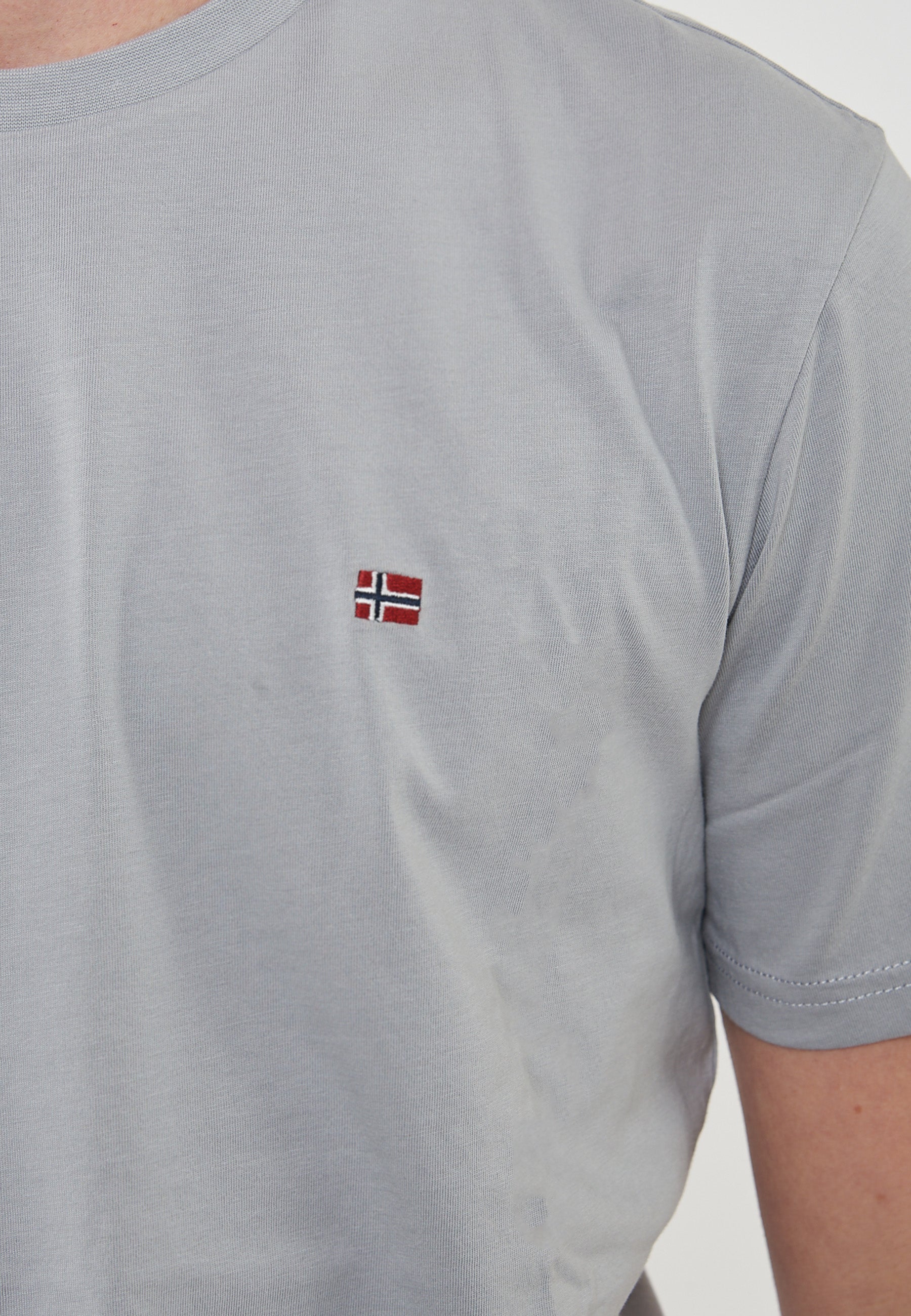 T-Shirt a Maniche Corte Estiva Ultimate Gray 