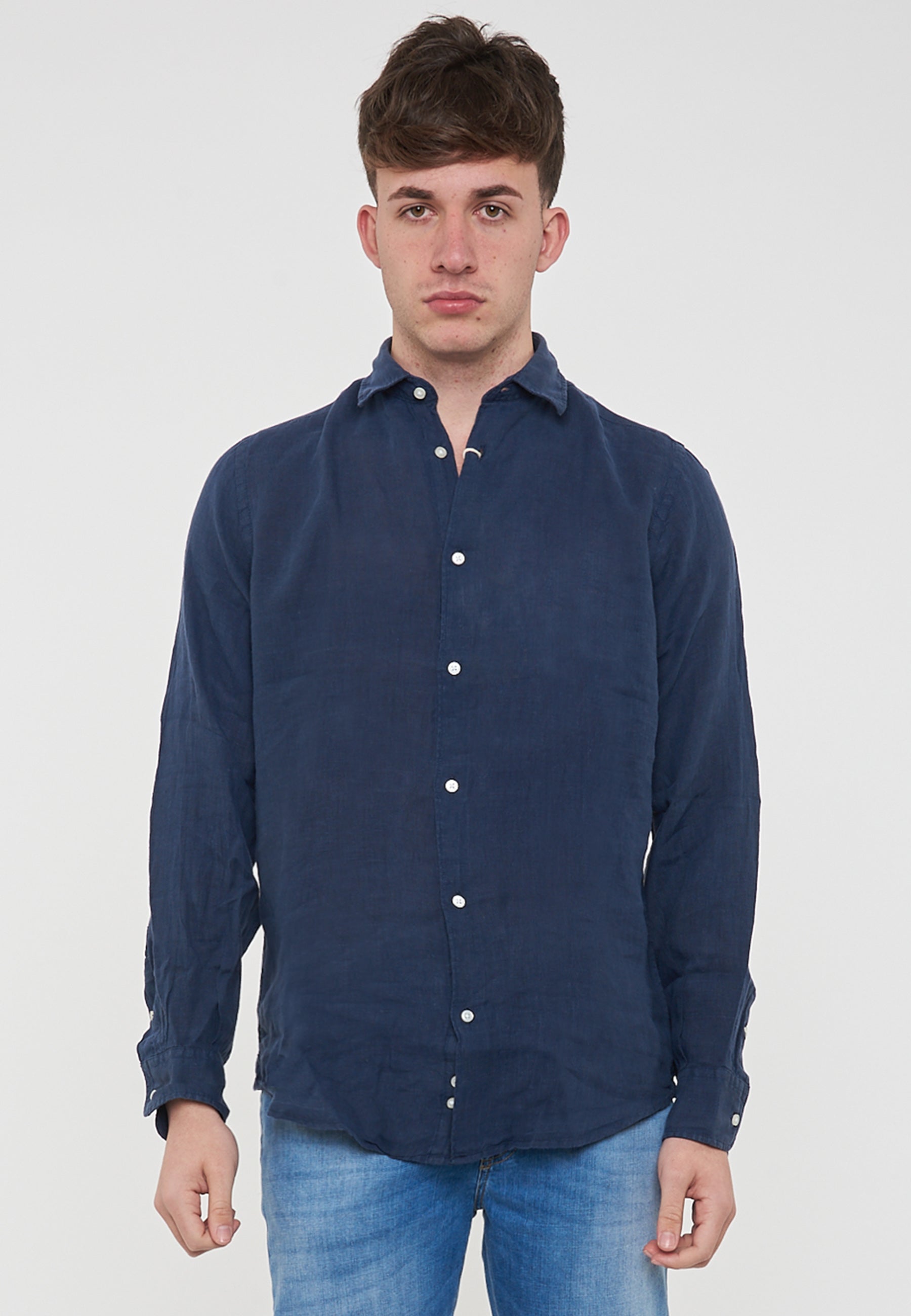 Camicia Lino Spiaggia Stromboli 