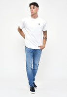 T-Shirt Clash Bianco 