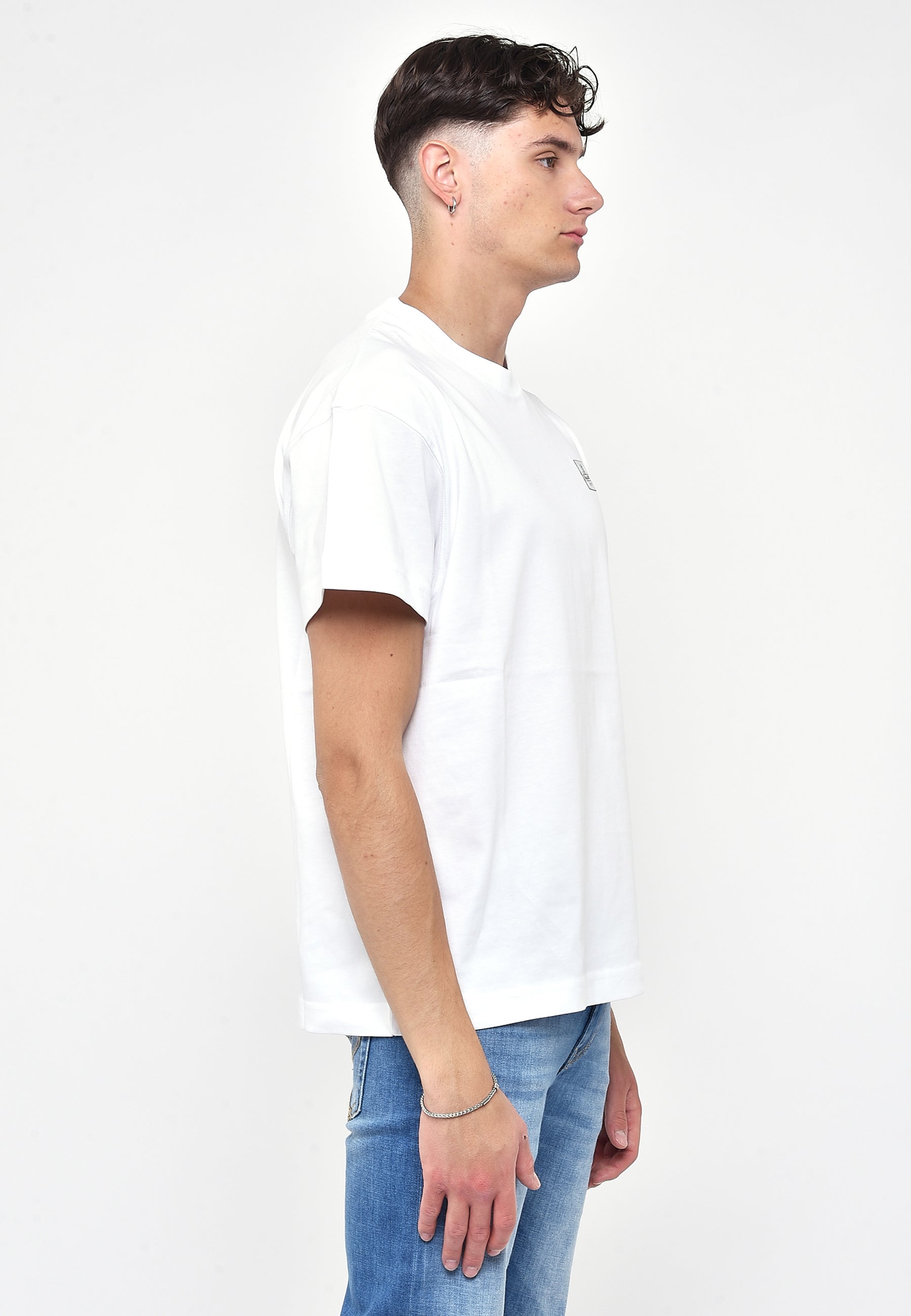 T-Shirt Clash Bianco 