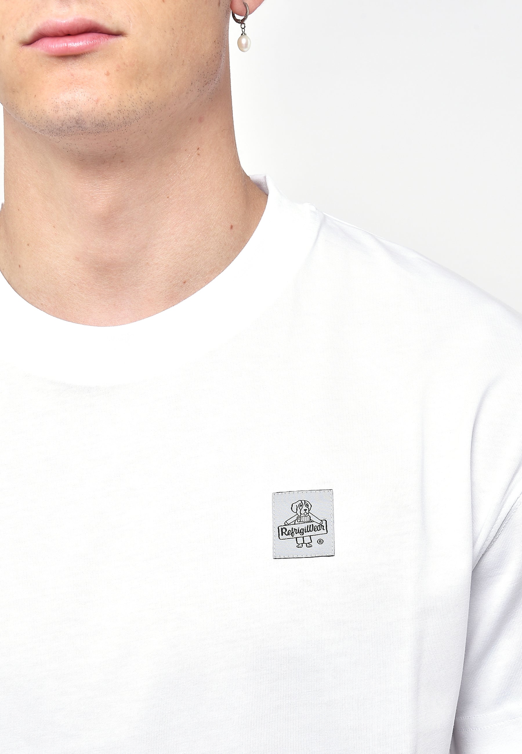 T-Shirt Clash Bianco 