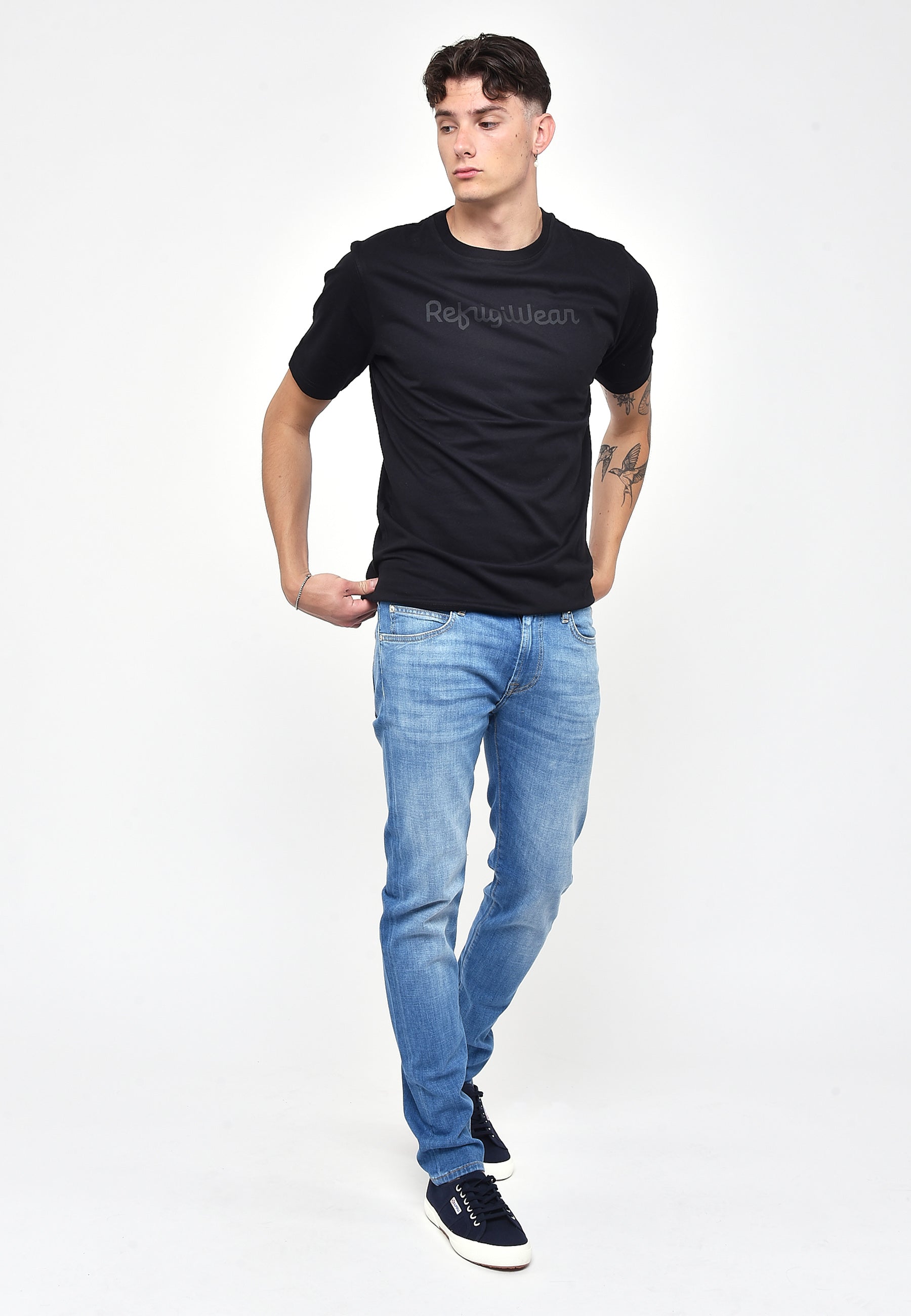 T-Shirt Memphis Dark Black 