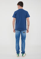 T-shirt Pocket In Jersey French Navy 