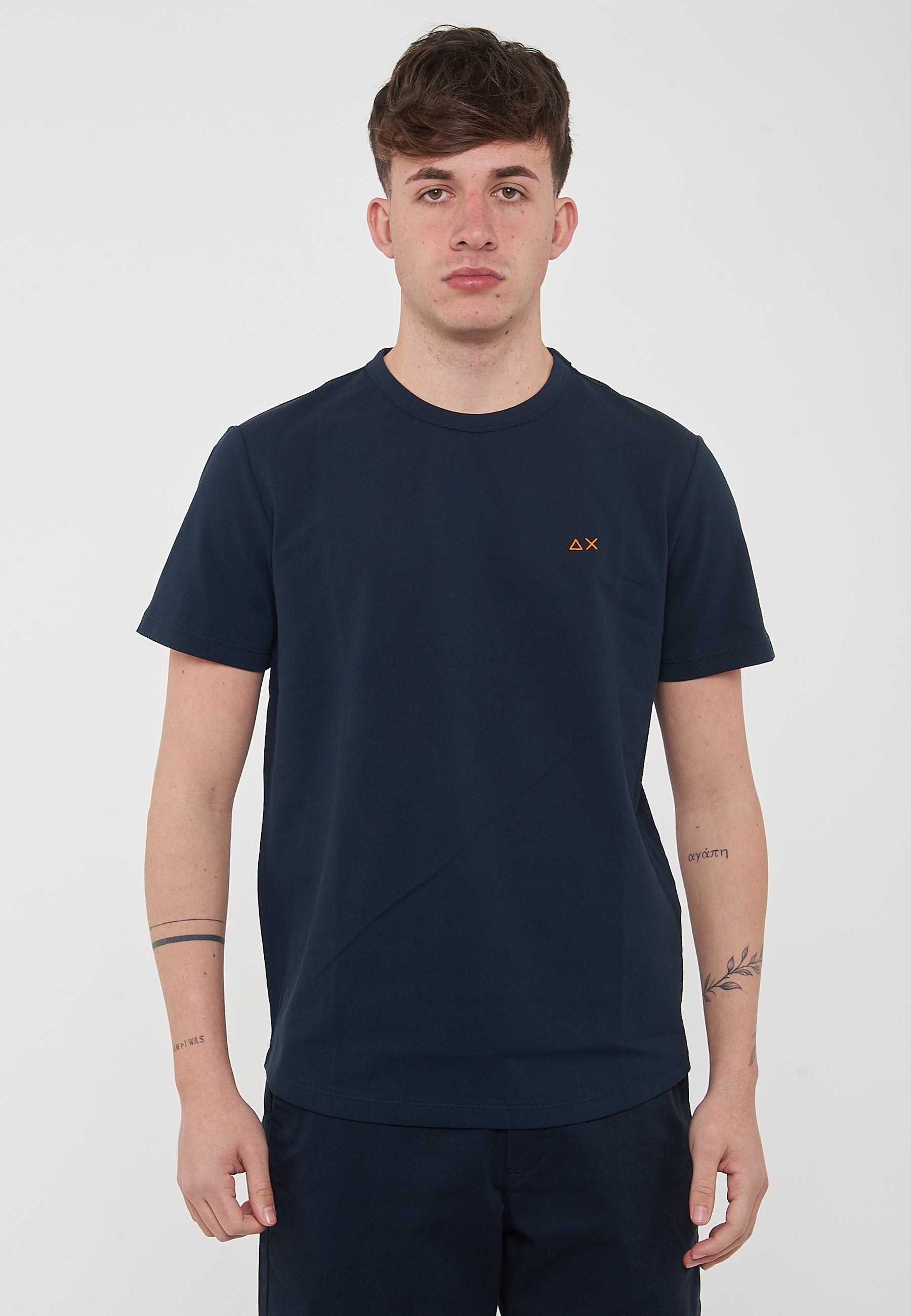 T-Shirt Piquet S/S Navy Blue 
