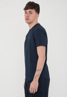 T-Shirt Piquet S/S Navy Blue 