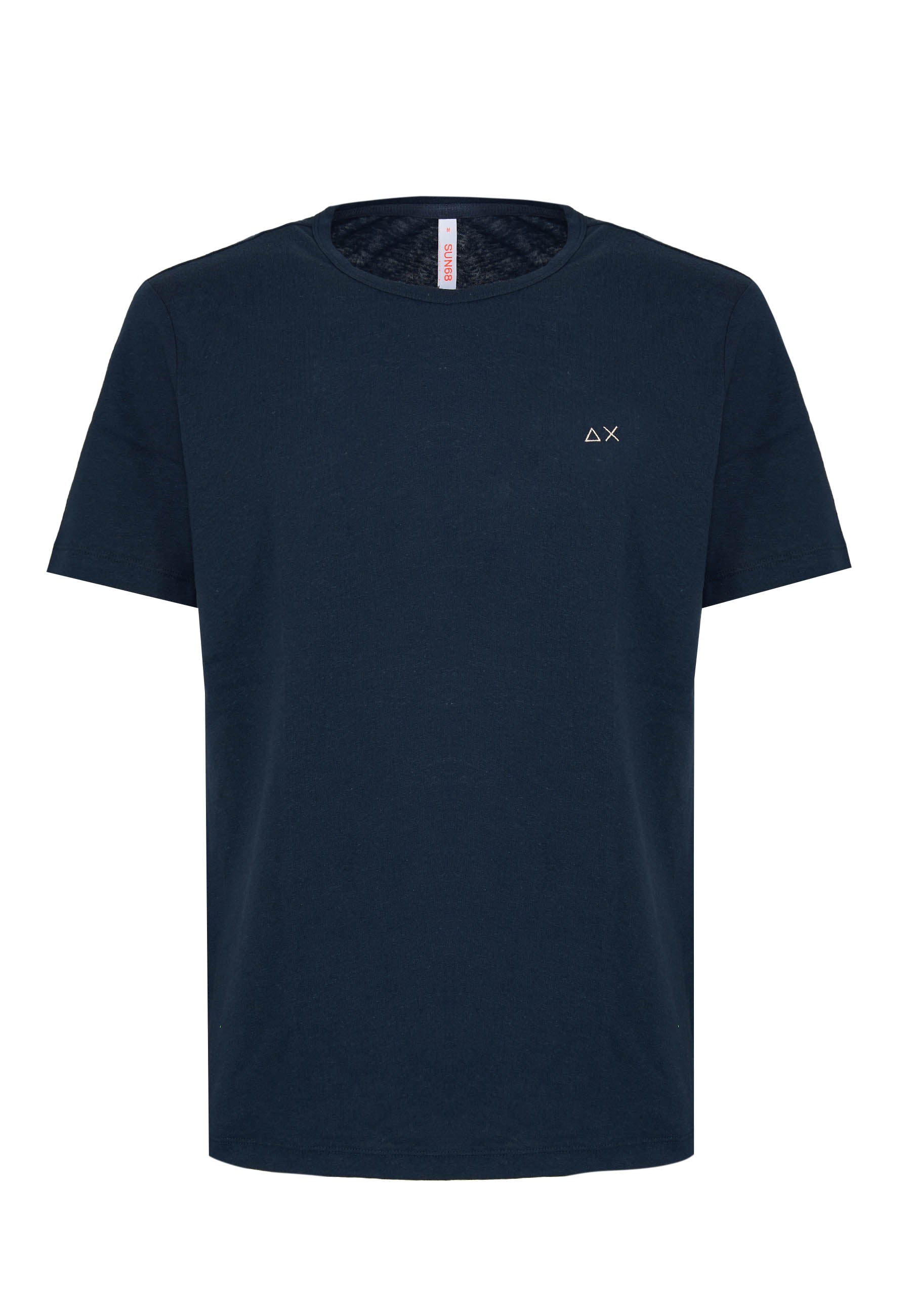 T-Shirt Jersey Linen S/S Navy Blue 