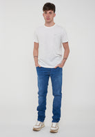 T-Shirt Jersey Linen S/S Bianco Panna 