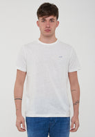 T-Shirt Jersey Linen S/S Bianco Panna 