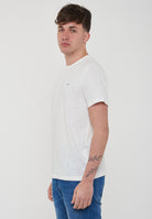 T-Shirt Jersey Linen S/S Bianco Panna 