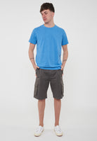 T-Shirt Jersey Linen S/S Avio 