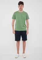 T-Shirt Jersey Linen S/S Verde Salvia 