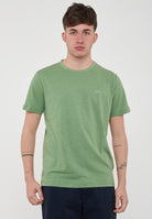 T-Shirt Jersey Linen S/S Verde Salvia 